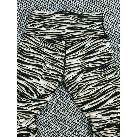 Tiger Stripe High-Waist Leggings DYI Define Your Inspiration Medium Made In USA - Picture 4 of 4